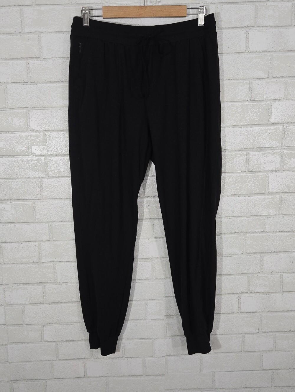 Zac & Rachel black joggers